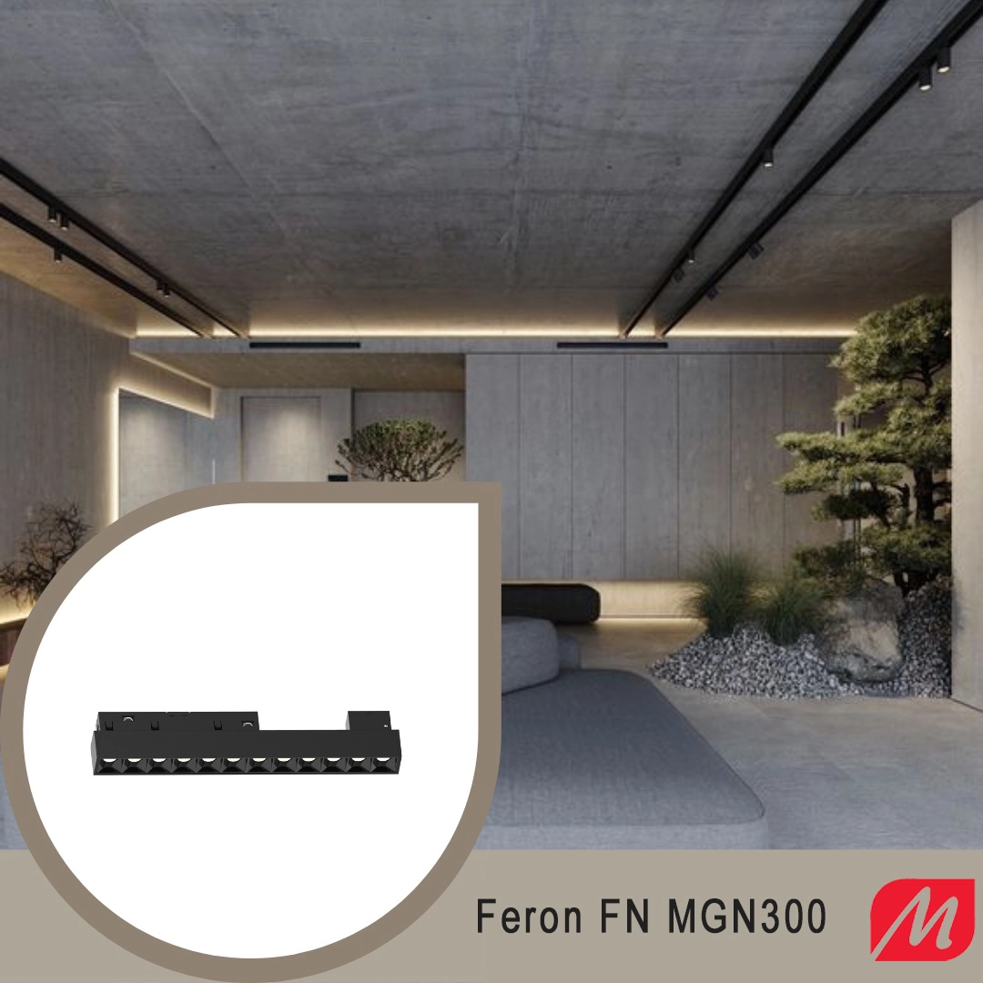 Трековый светодиодный светильник FN MGN300 