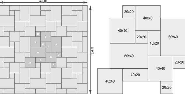 Pavaj Travertin Eurostandard 