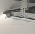 Profil tip ascuns din aluminiu AST12B PP 2500mm 