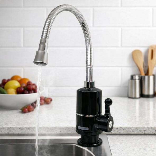 Смеситель с гибким шлангом 8001943 black