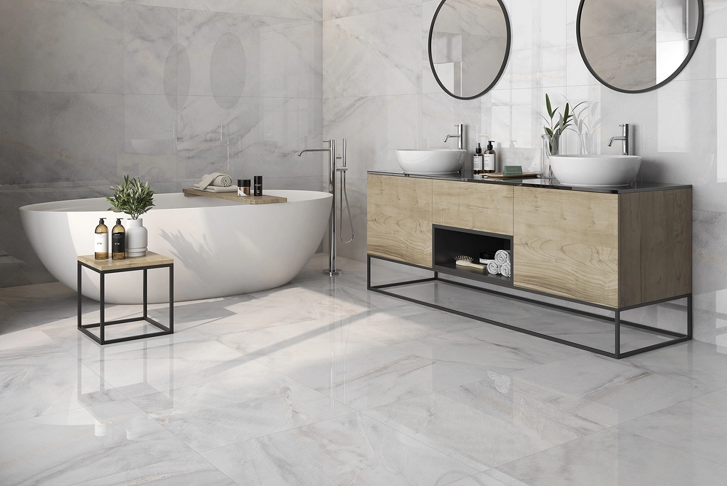 Плитка Bahia 60x120 white