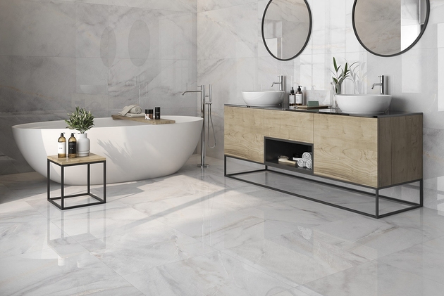 Faianță/Gresie Bahia 60*120 white