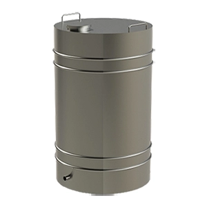 Butoi din inox ZIG 80LT/Q125