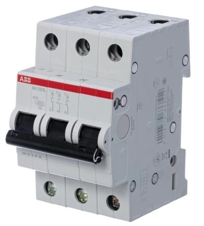 Întrerupător automat SH203L-C 3P 4.5Ka ABB 10A 7951
