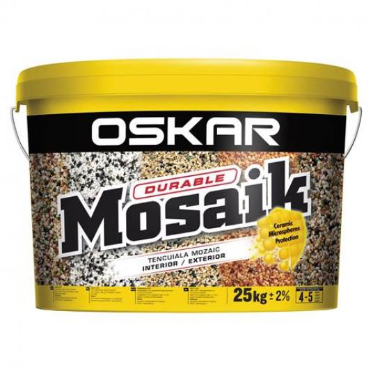 Tencuială decorativă Oskar Mozaic Ceramic 25kg  9701