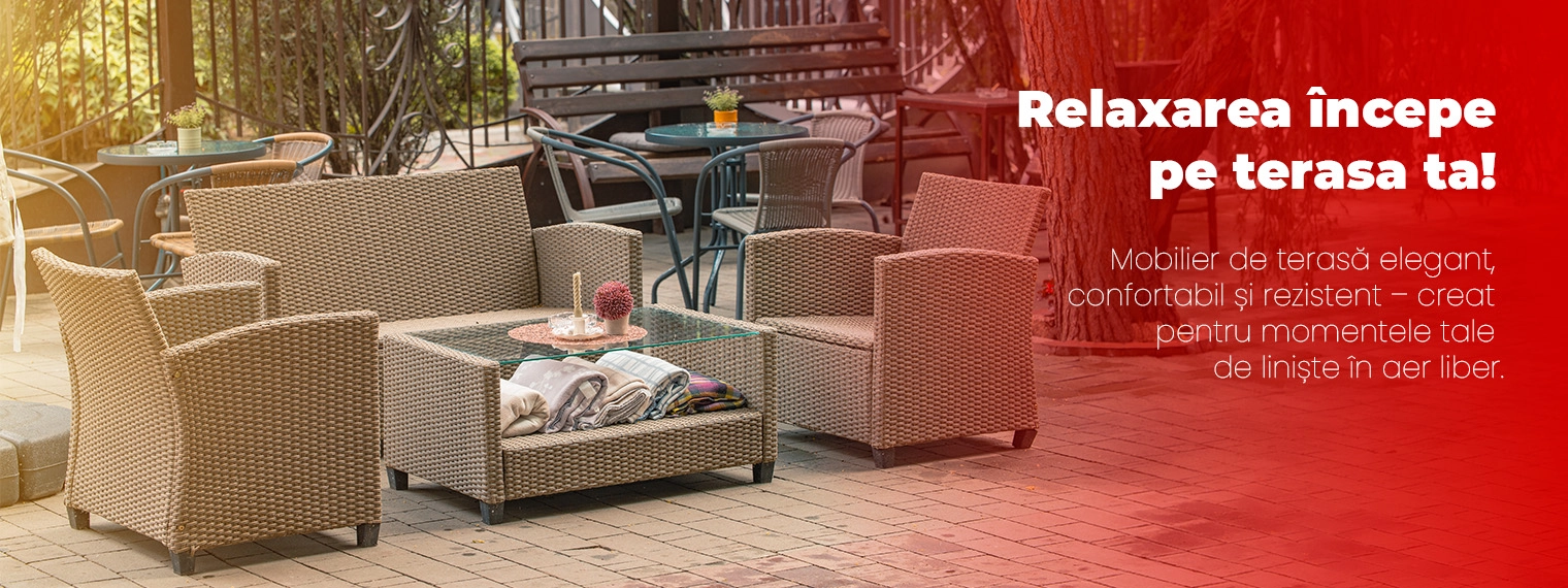 mobilier terasa 2026